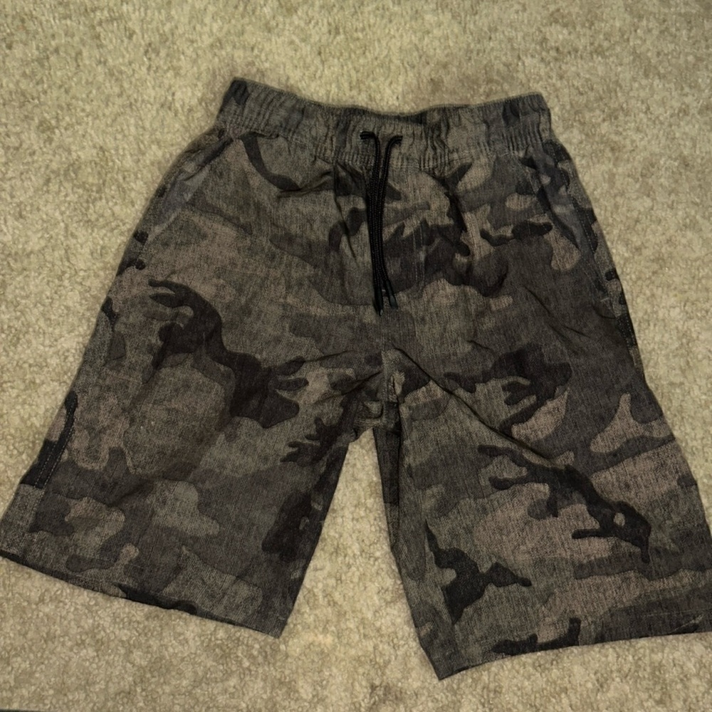 Gently used kids Timberland shorts size 8 smoke free home